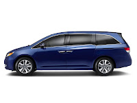 2014 Honda Odyssey Touring Elite Japanese car photos 2