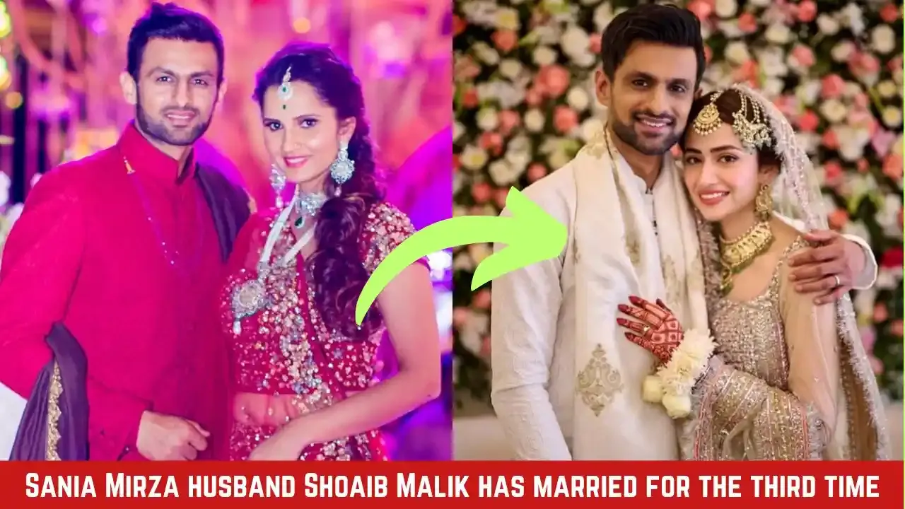 Sania Mirza husband Shoaib Malik has married for the third time