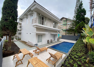 Villa Kolam Renang Terbaru Istana Bunga Lembang
