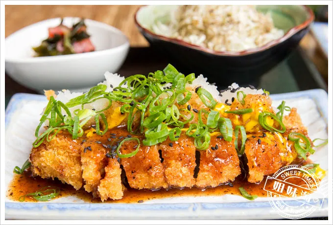 森本日式和風洋食堂厚切豬排定食