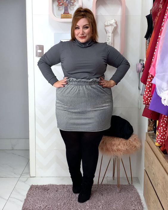 Moda plus size inverno