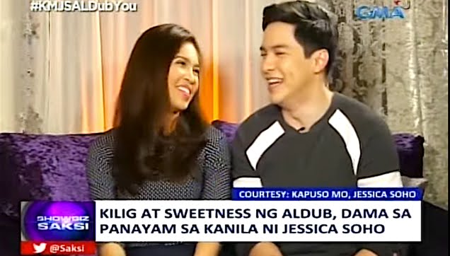 ALDUB first interview together with Jessica Soho