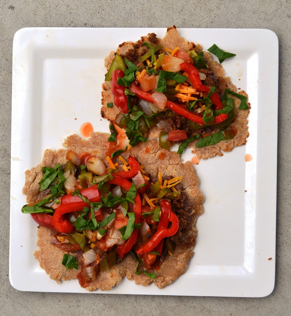 Vegetarian Tostadas with Homemade Tortillas