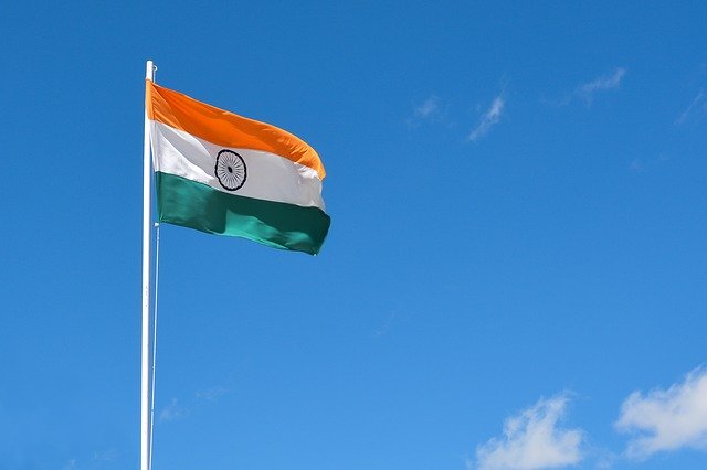 Indian Flag Flying