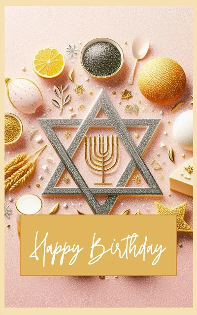 Happy Birthday Wishes For Her | Aesthetic Kosher Food Inspired Designs