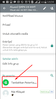 cara menambahkan anggota baru di grup wa tanpa bantuan admin