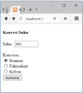 Hitung Luas dan Keliling Lingkaran Dengan PHP