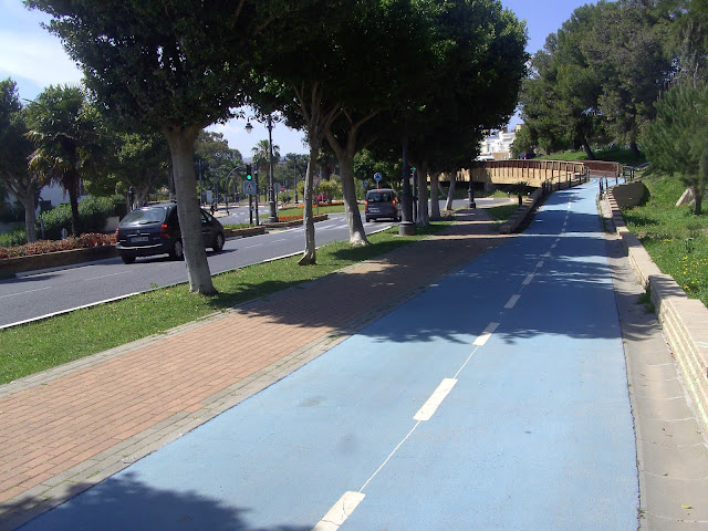 Cycling Lane Blue