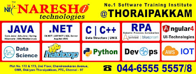  Best Software Training Institute in Chennai - NareshIT
