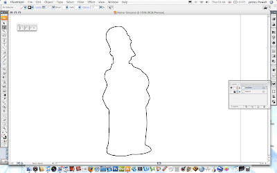 Drawing Homer Simpson In Illustrator