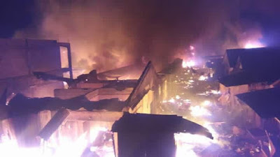 Maraba Market Burnt to Ashes