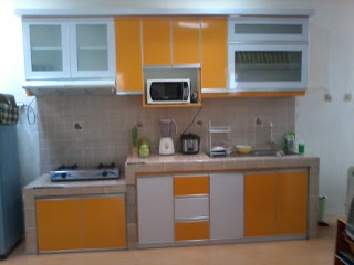 kitchen set sederhana buatan sendiri