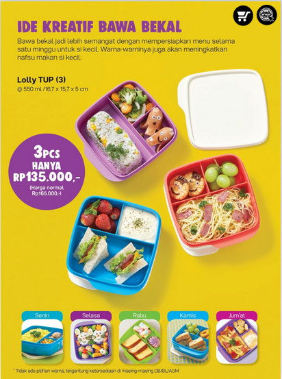 Katalog Tupperware Januari 2019 Promo 