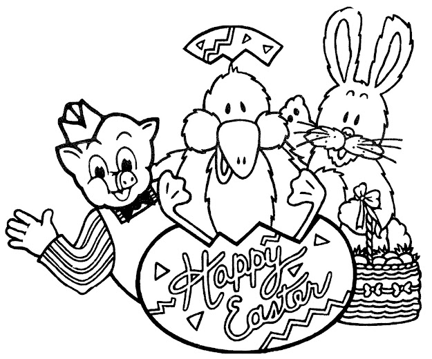 Easter Mosaic Coloring Pages Contest Pictures With Pages 
