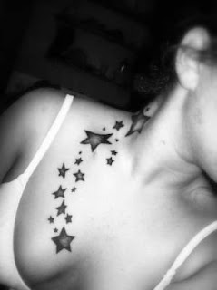 Chest Tattoo Ideas With Star Tattoo Designs With Pictures Chest Star Tattoos For Female Tattoo Galleries 4