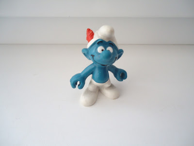 Archer Smurf Figure Peyo West Germany Bully