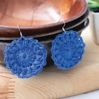 Aretes a Crochet