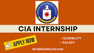 CIA Internship Program For Students