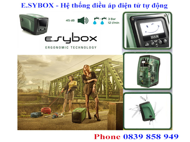 Máy bơm tăng áp biến tần Esybox DAB 