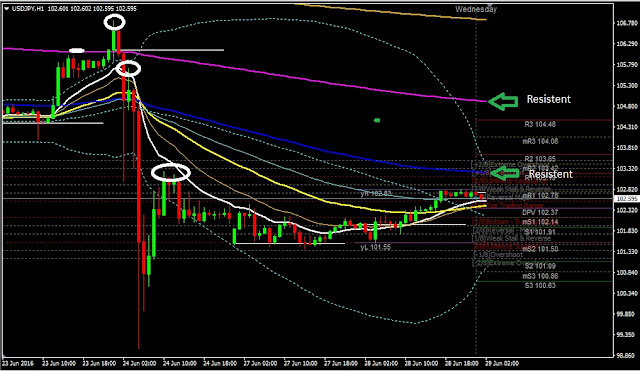 Forex Daily Analysis USDJPY June 29, 2016