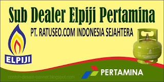 Download Spanduk Agen Elpiji (LPG) Vector CDR