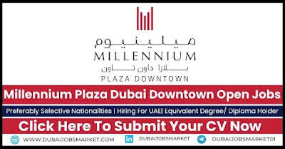 Millennium Plaza Hotel Careers In Dubai