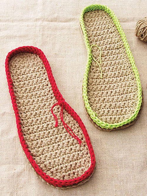 Learn to Make Crochet Soles Pattern