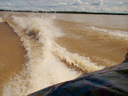 A 13Km de Manaos, bajando por el rio Negro, este se encuentra con el rio . (dsc )