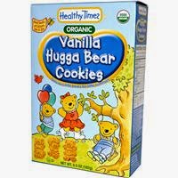 iHerb Coupon Code YUR555 Healthy Times, Organic, Hugga Bear Cookies, Vanilla, 6.5 oz (182 g)