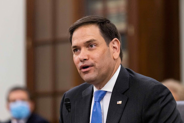 O senator Marco Rubio fala no Senado sobre cumplicidade de grandes empresas com o escravagismo da China