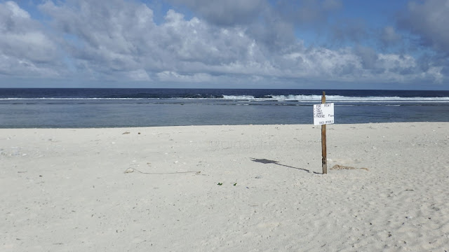 soft fine white sand at Jagnaya Yolanda Beach in Salcedo Eastern Samar