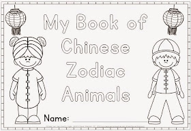 Chinese Zodiac Coloring Pages for Chinese New Year 2015