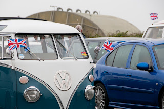 Split screen camper van Newquay Cornwall