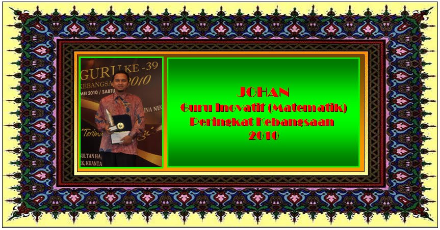 Johan Guru Inovasi Kebangsaan 2010