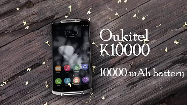 Oukitel K10000 viên pin dự phòng trang bị tính năng gọi 