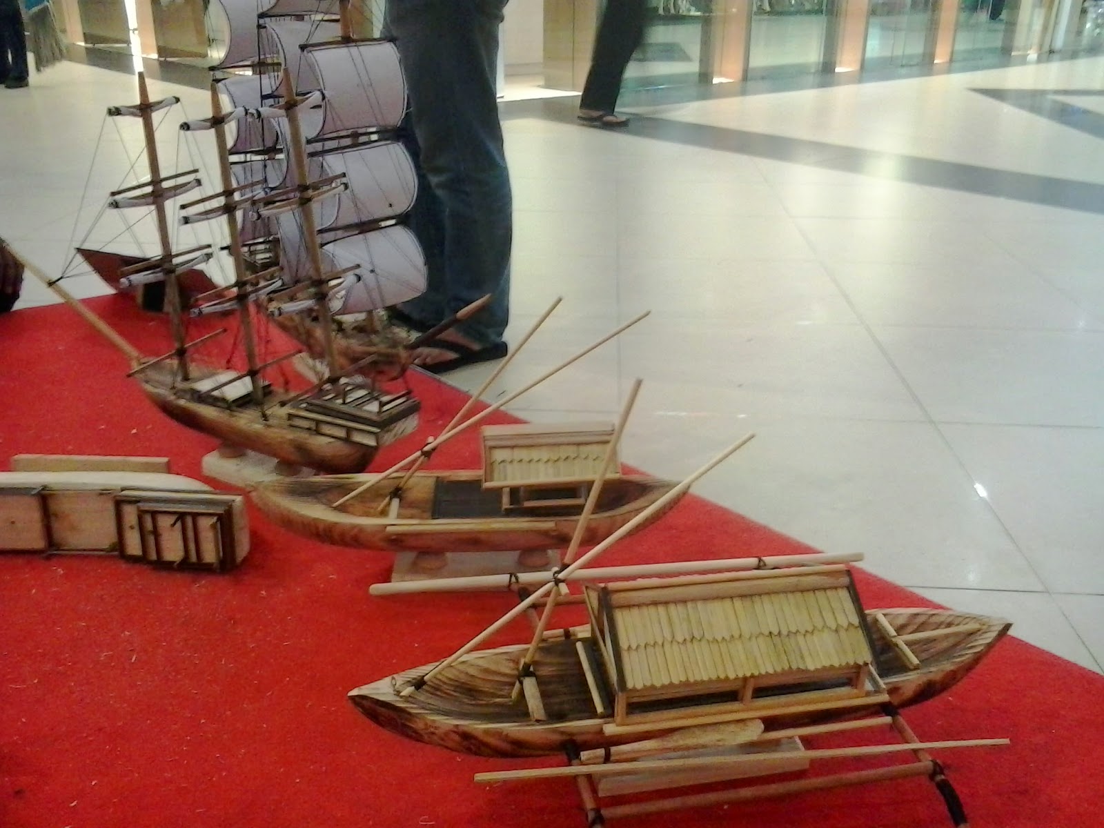 Workshop Pembuatan Miniatur  Perahu  Kayu Shinda Wafu