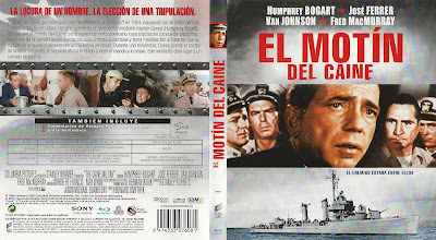 Carátula dvd / blu-ray: El motín del Caine (1954)