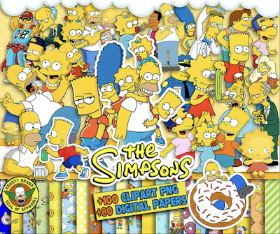 Top 30+ The Simpsons PNG SVG DXF EPS Digital Files