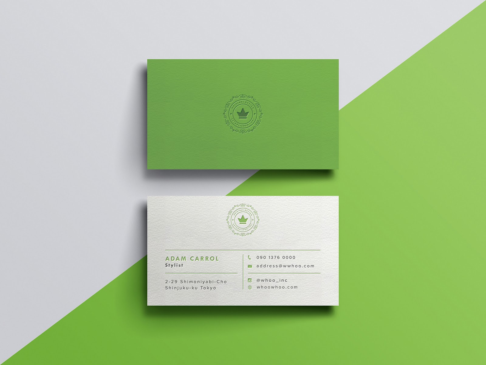 Download Business Card Mockup PSD file | Free Download Vol.2 - Graphic School