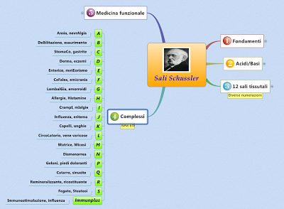 La mappa mentale si adatta automaticamente alle dimensioni dello schermo