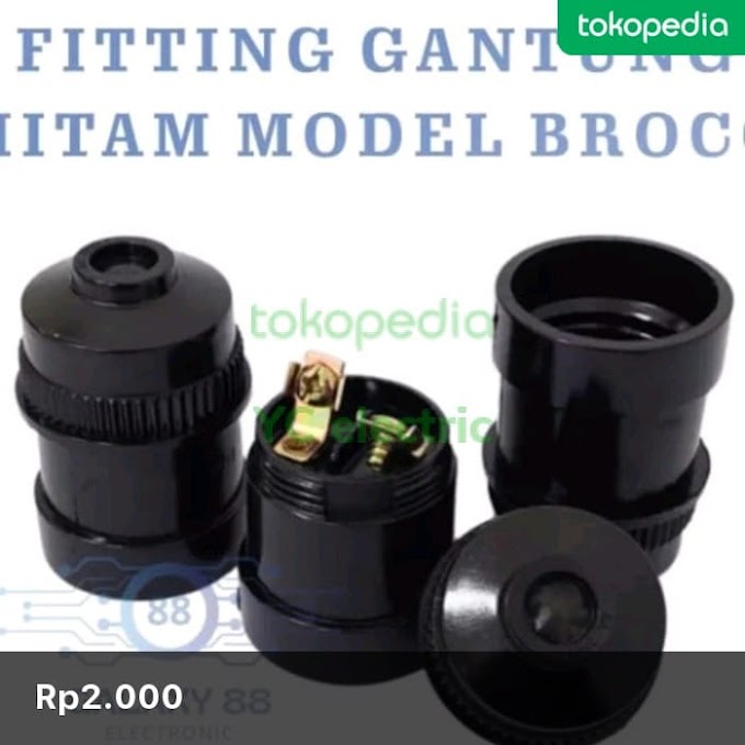 Fitting Gantung Hitam