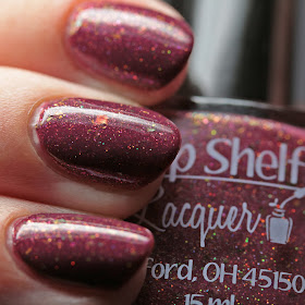 Top Shelf Lacquer With Visions of Sugar Plums