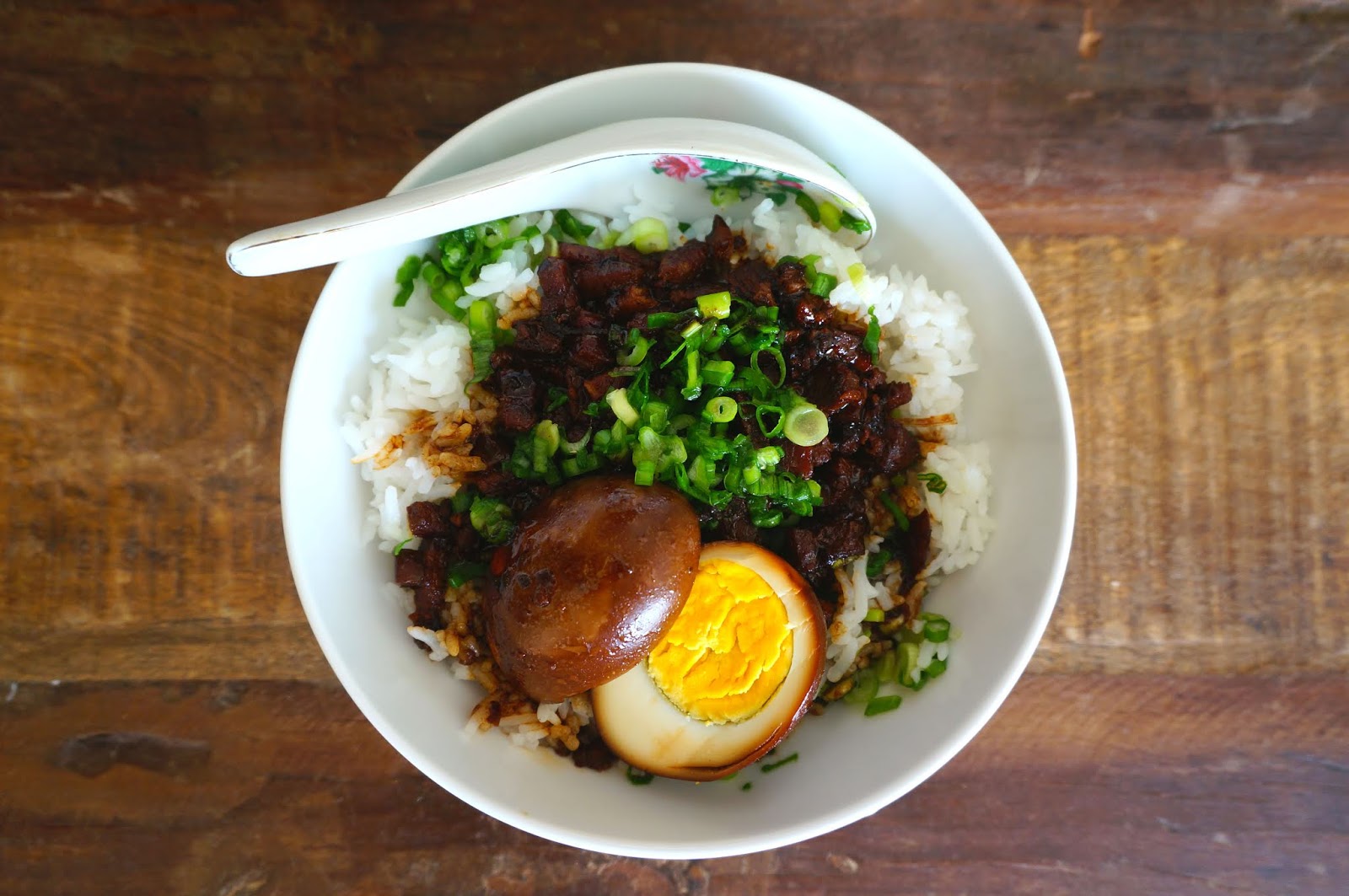 Braised Meat Over Rice Lu Rou Fan