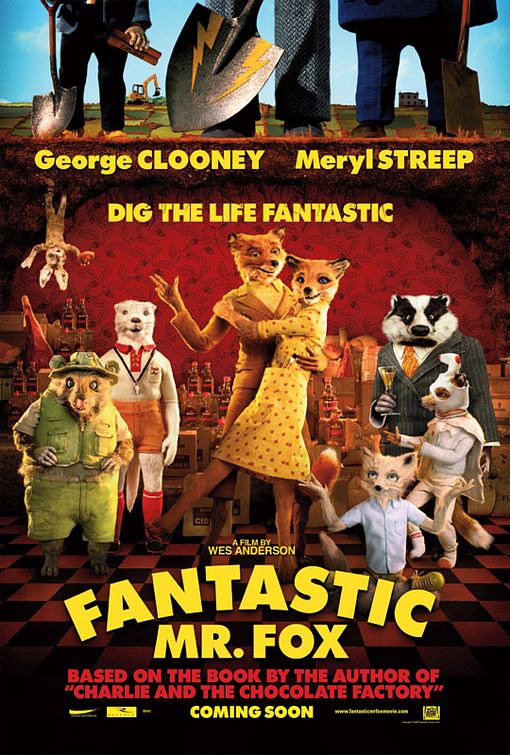 Fantastic Mr Fox movie poster