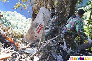 Foto Korban Sukhoi Superjet 100 Gunung Salak