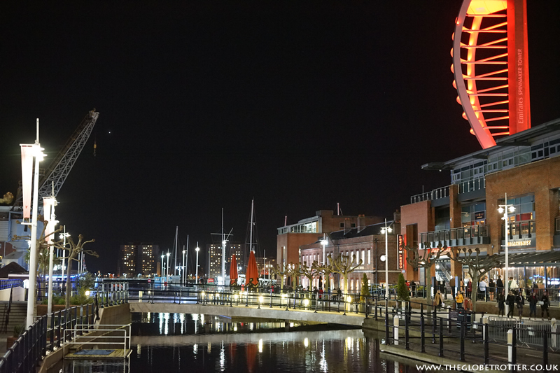Gunwharf Quays Waterfront Outlet Shopping
