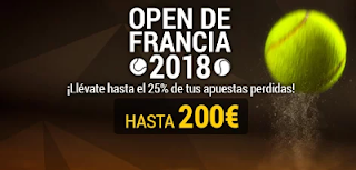 bwin promocion Open de Francia 2018