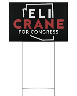 Eli Crane for congress yard sign