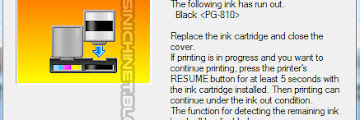 Cara Mengatasi The Following Ink Has Run Out Printer Pada Canon iP2770