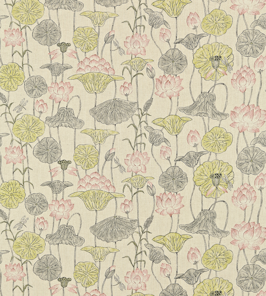 Country Floral Fabric Prints